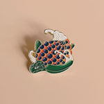 Green Sea Turtle Lapel Pin