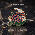Green Sea Turtle Lapel Pin