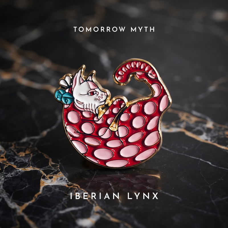 Iberian lynx Lapel Pin