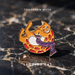 Leopard Cat Lapel Pin
